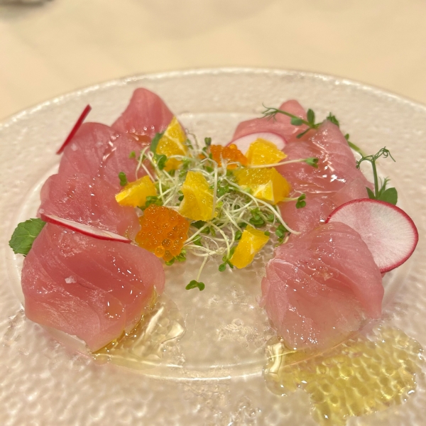 マグロのカルパッチョ